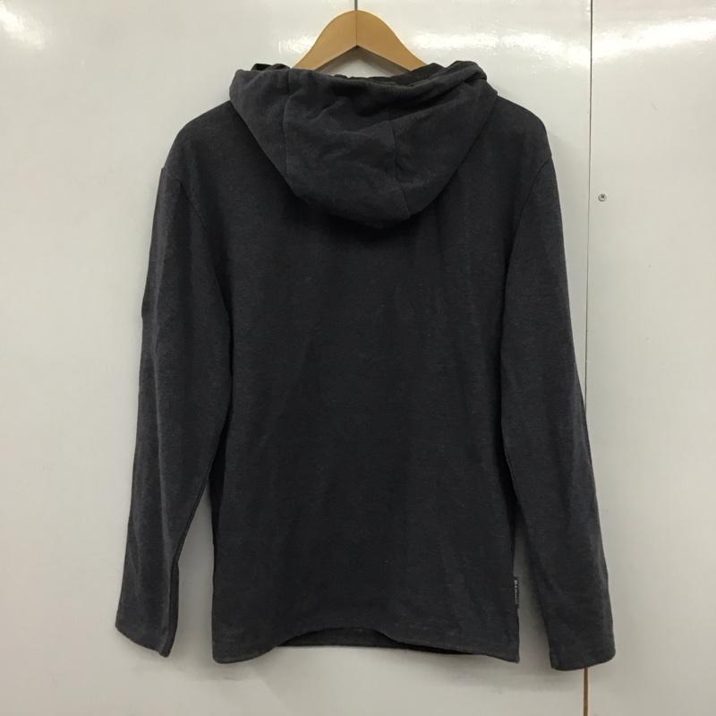 マムート Mammut パーカー 長袖 XS プリント チャコールグレー / チャコールグレー /  レディース USED 古着 中古 10142787