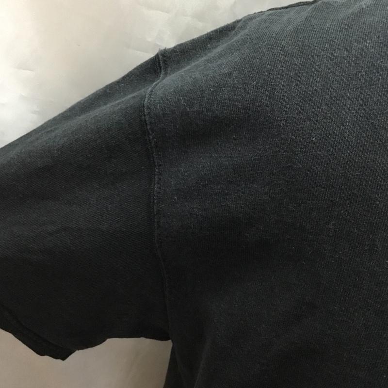 ミスターオリーブ MR.OLIVE Tシャツ 半袖 半袖カットソー プリントTシャツ クルーネックカットソー L ロゴ、文字 黒 / ブラック /  メンズ USED 古着 中古 10120462