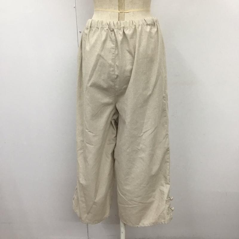 サマンサモスモス Samansa Mos2 ボトムス ボトムス FREE チェック ベージュ / ベージュ /  レディース USED 古着 中古 10110327