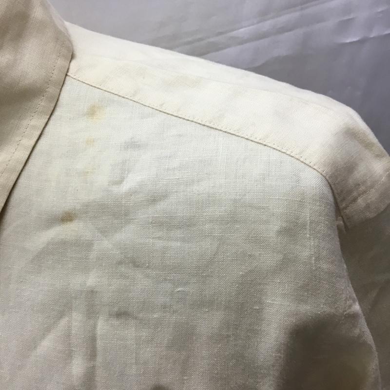 ラルフローレンスポーツ RALPHLAURENSPORT シャツ、ブラウス 長袖 長袖シャツ カラーシャツ ポケットシャツ 長袖カットソー 無地シャツ 無地 黄 / イエロー /  メンズ USED 古着 中古 10114575