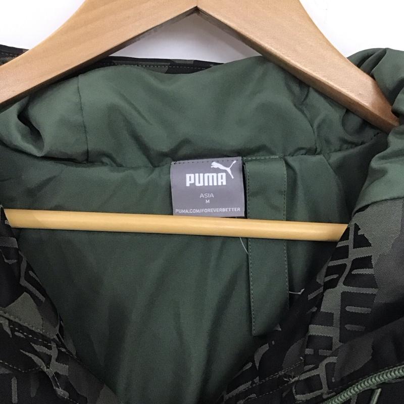 プーマ PUMA ジャケット、上着 ジャケット、ブレザー ジップアップダウンジャケット アウターフード付きジャケット M カモフラージュ柄・迷彩 マルチカラー / マルチカラー /  メンズ USED 古着 中古 10134868