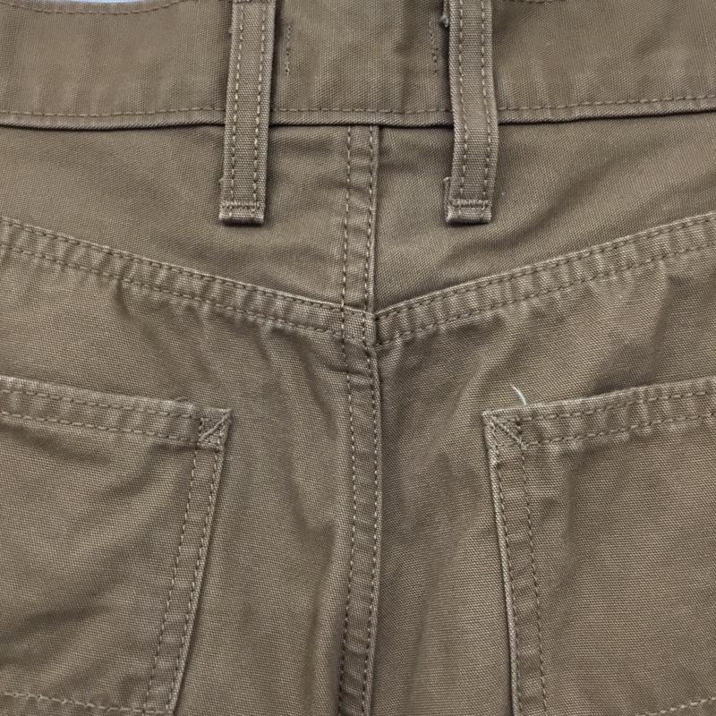 リーバイス Levi s パンツ デニム、ジーンズ ワイドパンツ カジュアルパンツ ワークパンツ 28インチ 無地 茶 / ブラウン /  メンズ USED 古着 中古 10120097