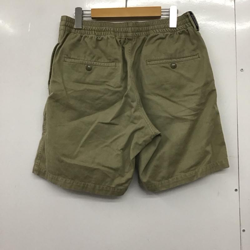 デサント DESCENTE パンツ ショートパンツ ショートパンツ ハーフパンツ カジュアルパンツ 2 ロゴ、文字 ベージュ / ベージュ /  メンズ USED 古着 中古 10146427