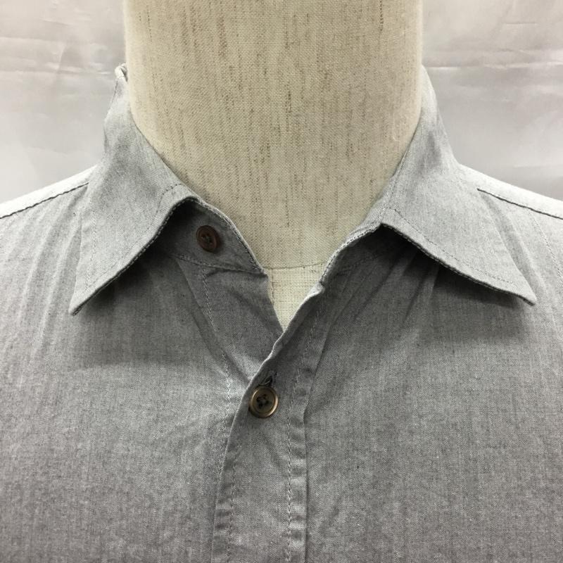 ディーゼル DIESEL シャツ、ブラウス 長袖 長袖シャツ カラーシャツ 長袖カットソー S 無地 灰 / グレー /  メンズ USED 古着 中古 10117686