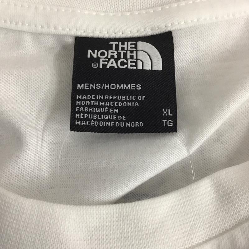 ザノースフェイス THE NORTH FACE Tシャツ 半袖 NF0A87NUFN41 XL ロゴ、文字 X プリント 白 / ホワイト /  メンズ USED 古着 中古 10132502
