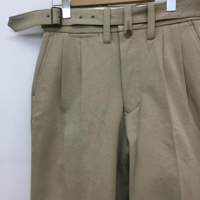 ハバーザック HAVERSACK パンツ ワークパンツ、ペインターパンツ 462020 キャバリーツイルベルテッドパンツ M 無地 ベージュ / ベージュ /  メンズ USED 古着 中古 10140089