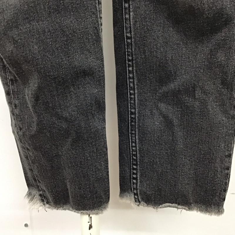 ザラ ZARA パンツ デニム、ジーンズ 38 無地 灰 / グレー /  レディース USED 古着 中古 10121414