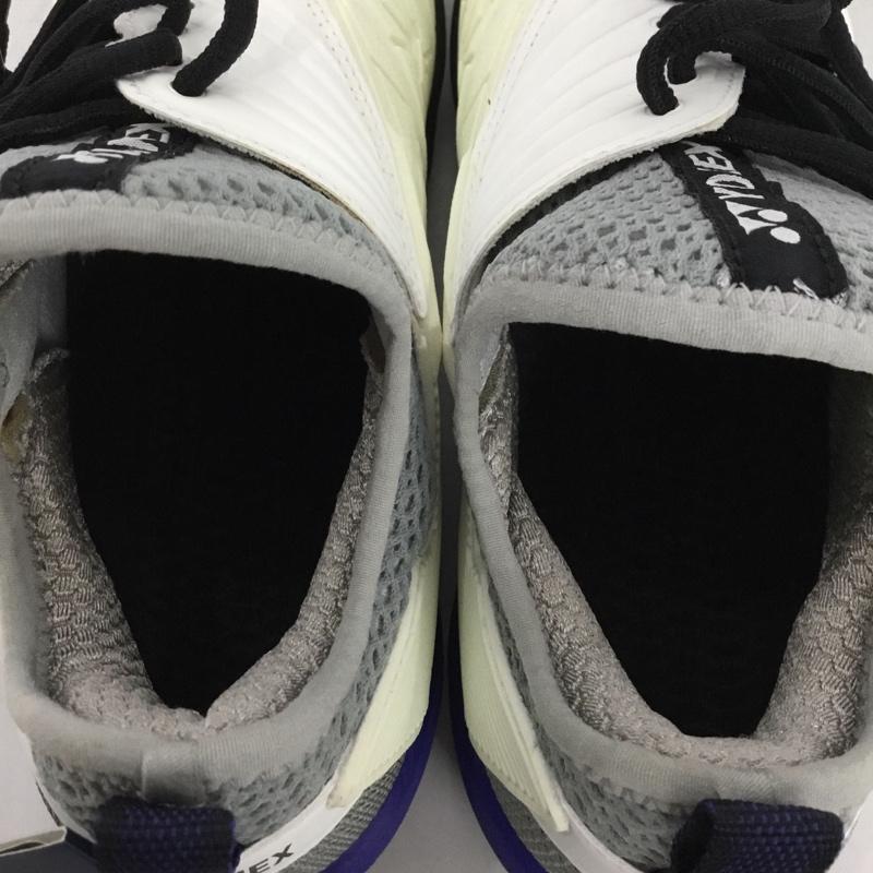 ヨネックス YONEX スニーカー スニーカー SHTF3MGC パワークッションフュージョンレブ3メンGC テニスシューズ 箱有 23.5cm 23.5cm ロゴ、文字 白 / ホワイト / X 青 / ブルー / X 灰 / グレー /  レディース USED 古着 中古 10147962