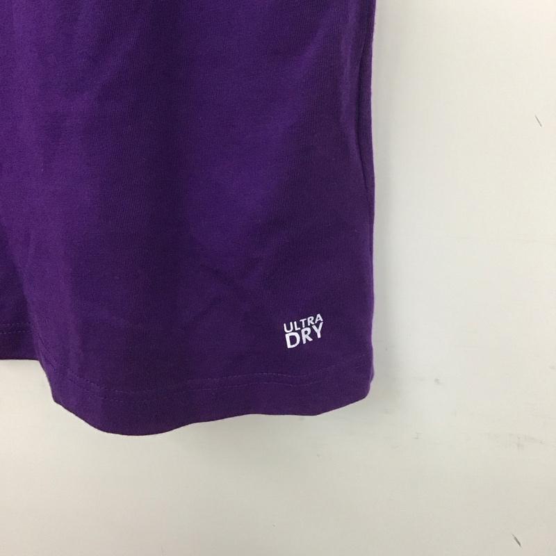 ラコステ LACOSTE Tシャツ 半袖 半袖カットソー プリントTシャツ クルーネックカットソー S ロゴ、文字 紫 / パープル /  メンズ USED 古着 中古 10138903