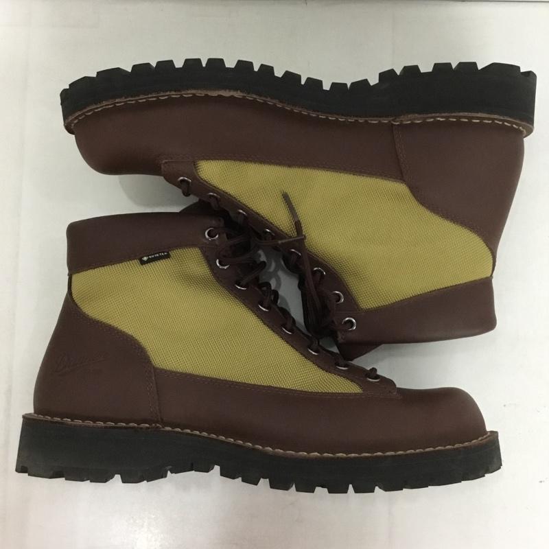 ダナー Danner ブーツ ショートブーツ D121003 DANNER FIELD GORE-TEX アウトドア 27.5cm 箱有 27.5cm ロゴ、文字 茶 / ブラウン /  メンズ USED 古着 中古 10140600