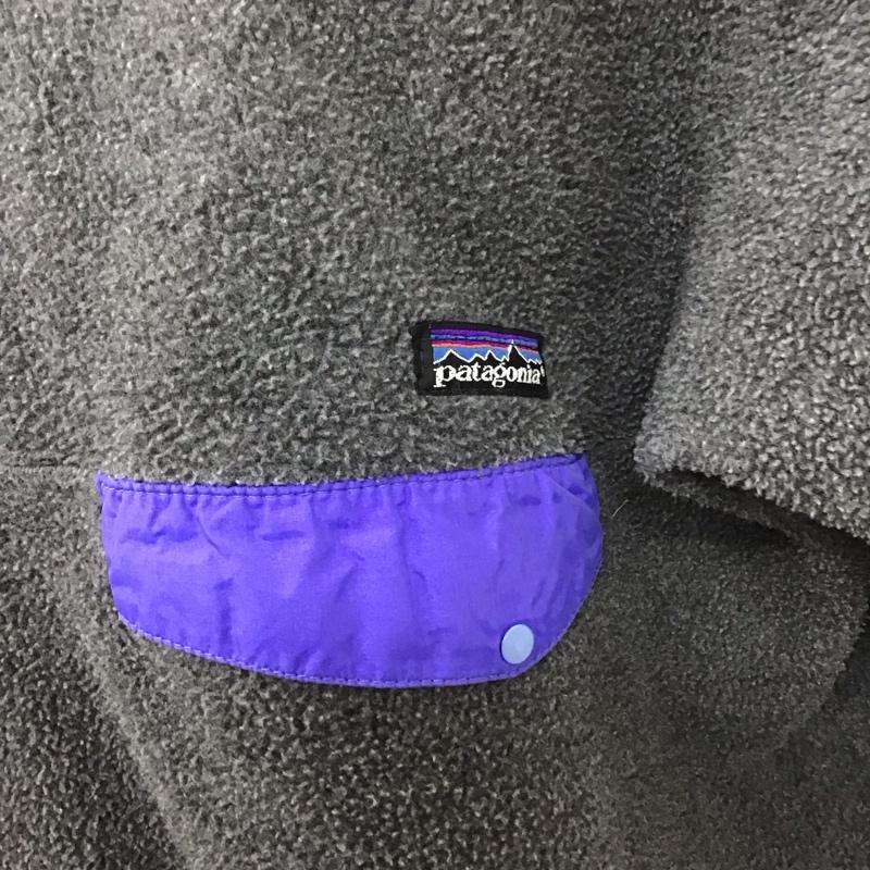 パタゴニア patagonia ジャケット、上着 ジャケット、ブレザー フリースジャケット プルオーバージャケット 古着 80S XL ロゴ、文字 灰 / グレー /  メンズ USED 古着 中古 10117567