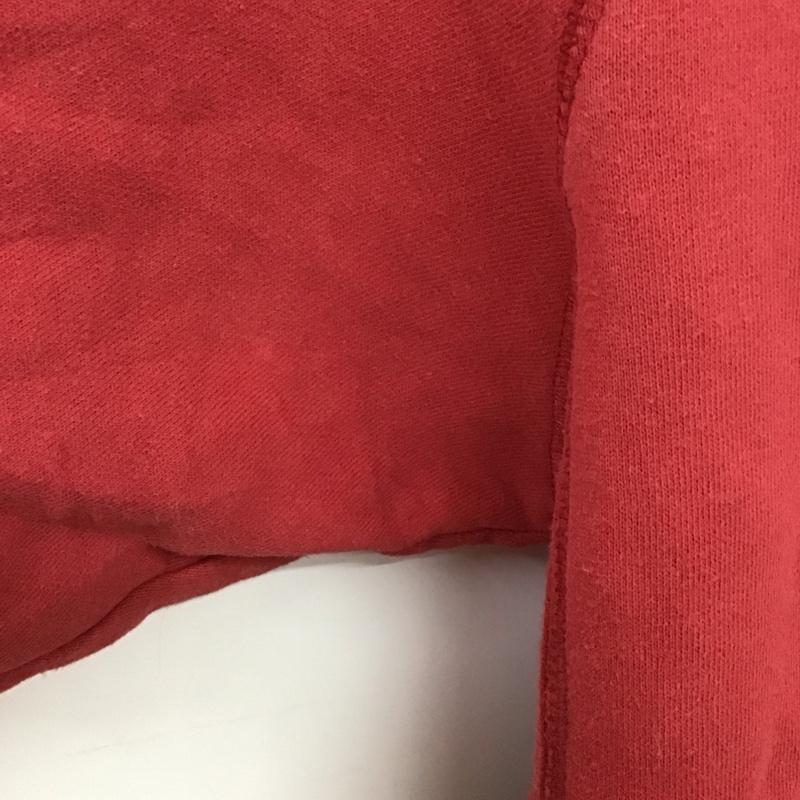 古着 USED パーカー 長袖 長袖パーカー プルオーバーパーカー スウェット 古着 S ロゴ、文字 赤 / レッド /  メンズ USED 古着 中古 10148191