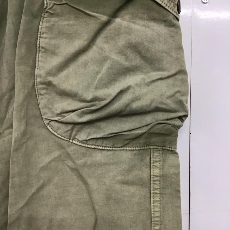 ゴーヘンプ GOHEMP パンツ ワークパンツ、ペインターパンツ カーゴパンツ M ロゴ、文字 カーキ / カーキ /  メンズ USED 古着 中古 10144052
