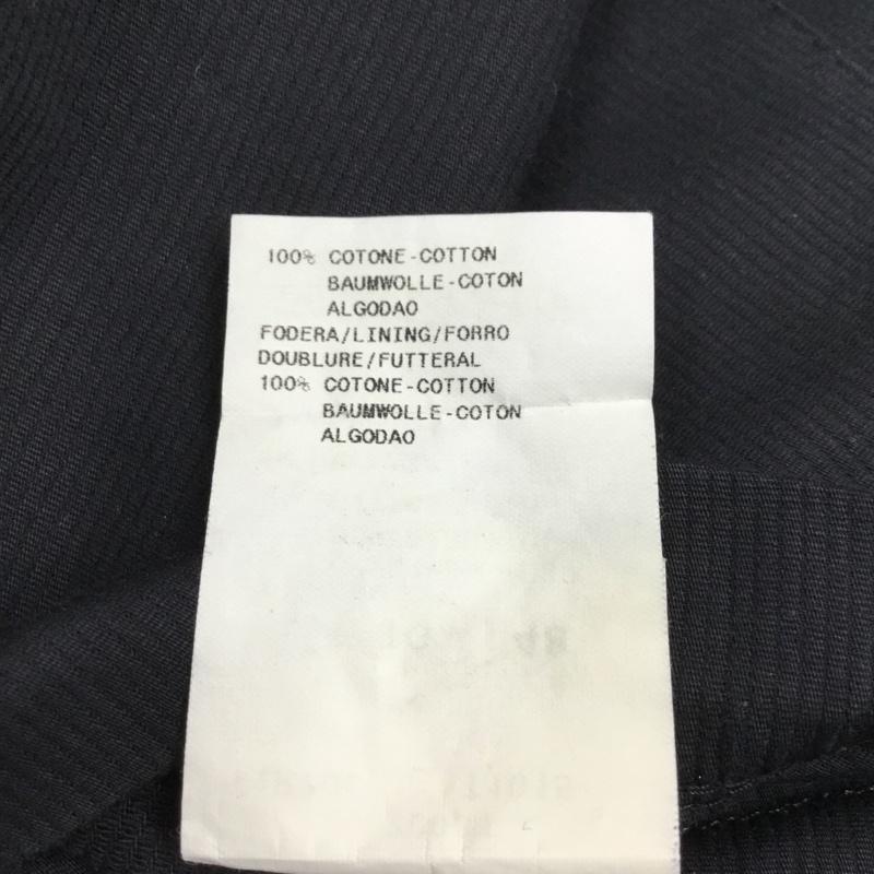 エンポリオアルマーニ EMPORIO ARMANI パンツ デニム、ジーンズ ワイドパンツ カジュアルパンツ ワークパンツ 48 無地 黒 / ブラック /  メンズ USED 古着 中古 10115758