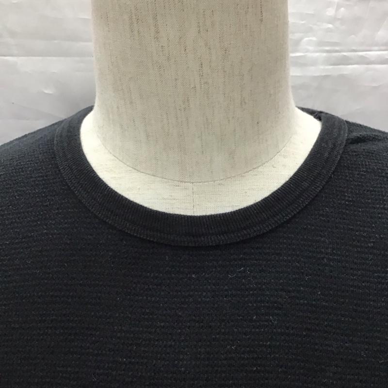 アデイインザライフ ユナイテッドアローズ A day in the life UNITED ARROWS カットソー 長袖 長袖カットソー クルーネックカットソー ロングスリーブカットソー プリントTシャツ M 無地 紺 / ネイビー /  メンズ USED 古着 中古 10116194