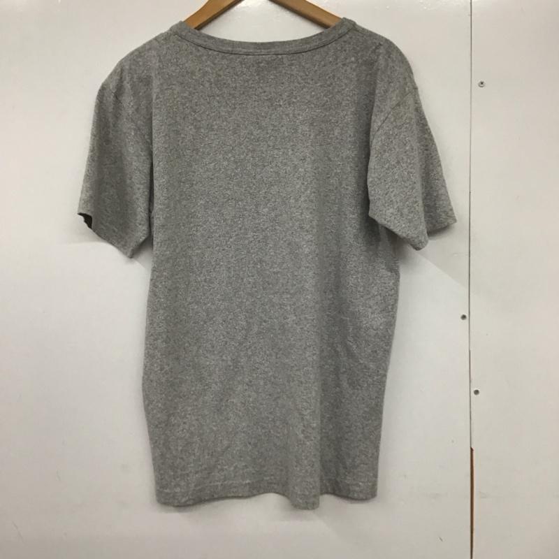 チャンピオン Campion Tシャツ 半袖 半袖カットソー 無地Tシャツ クルーネックカットソー M 無地 灰 / グレー /  メンズ USED 古着 中古 10132589