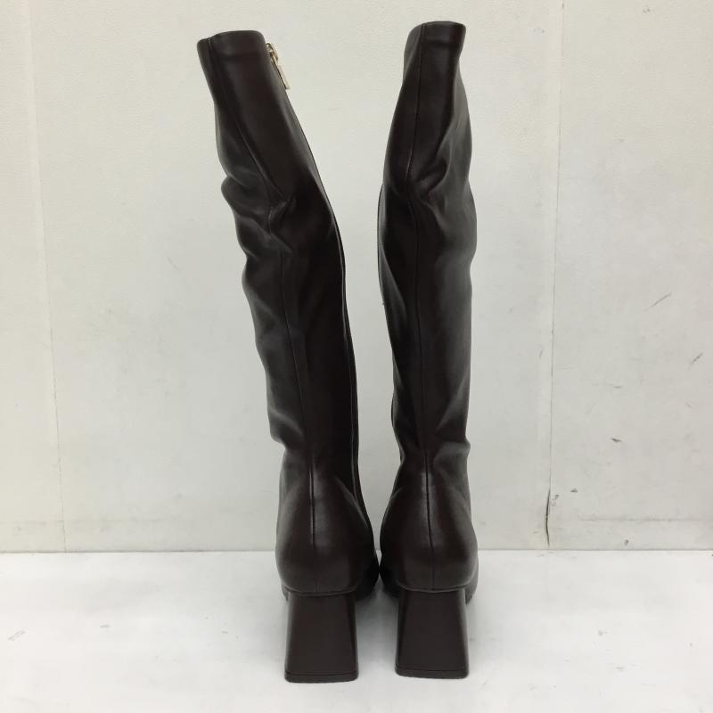 ランダ RANDA ブーツ ロングブーツ S 無地 ダークブラウン / ダークブラウン /  レディース USED 古着 中古 10143319