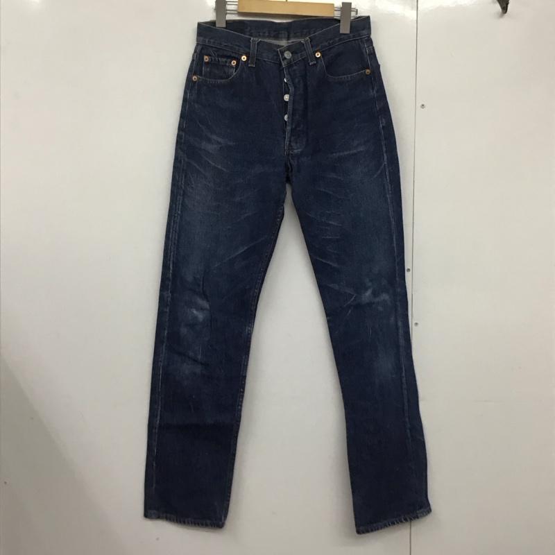 リーバイストラウスアンドコー Levi Strauss & co. パンツ デニム、ジーンズ デニムパンツ ワイドパンツ カジュアルパンツ 30インチ 無地 インディゴ / インディゴ /  メンズ USED 古着 中古 10143868