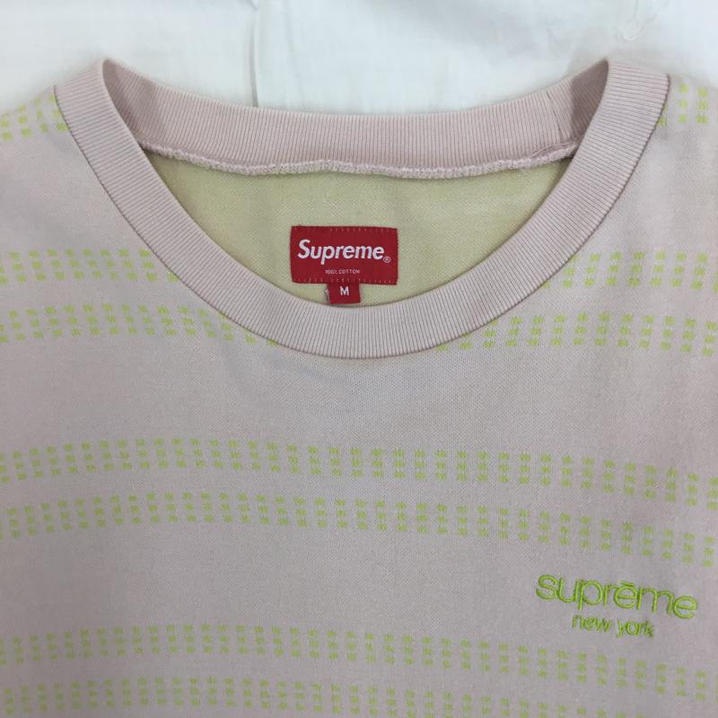 シュプリーム Supreme Tシャツ 長袖 M  桃 / ピンク /  メンズ USED 古着 中古 10110704