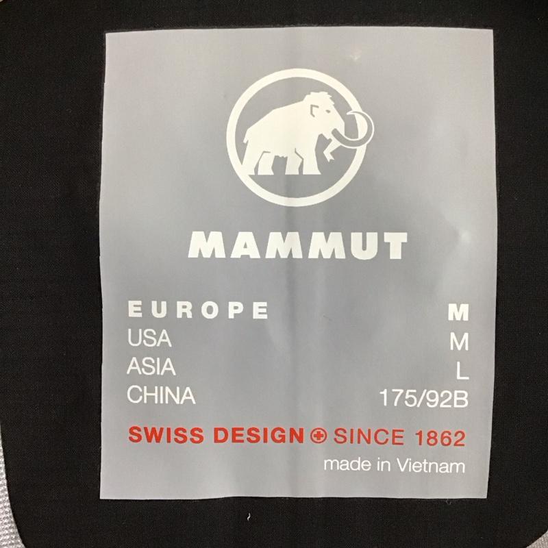 マムート Mammut ジャケット、上着 ジャケット、ブレザー 1010-32070 マサオライト2.0HSフードジャケット ジップアップジャケット M ロゴ、文字 黒 / ブラック /  メンズ USED 古着 中古 10131380