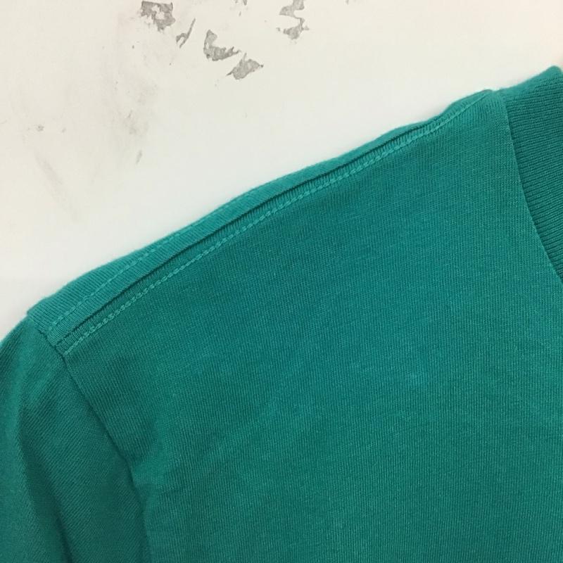 ギャップ GAP Tシャツ 半袖 S ロゴ、文字 X プリント 緑 / グリーン /  メンズ USED 古着 中古 10128495
