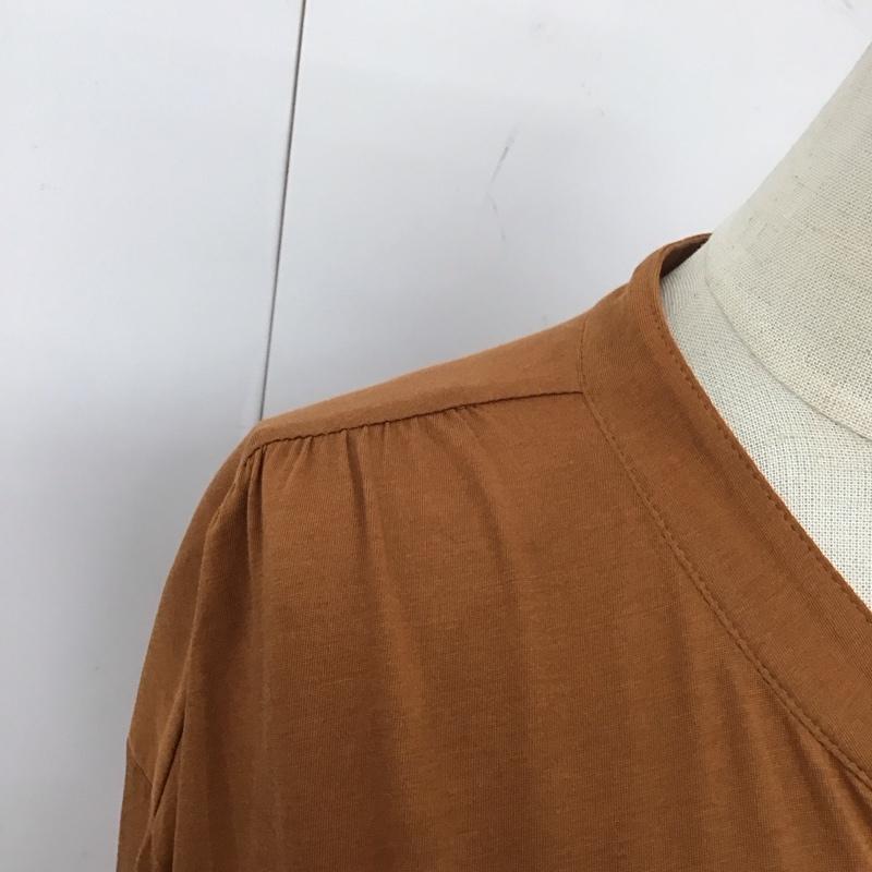 アズノゥアズドゥバズ AS KNOW AS de base ワンピース ロングスカート 無地 茶 / ブラウン /  レディース USED 古着 中古 10110242