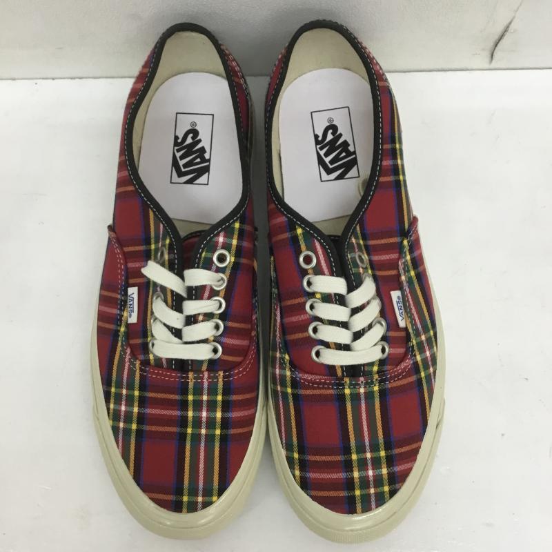 バンズ VANS スニーカー スニーカー VN0A5KX4RGR1 Authentic44D 28.5cm チェック 赤 / レッド /  メンズ USED 古着 中古 10109015