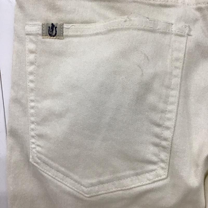 ヒステリックグラマー HYSTERIC GLAMOUR パンツ デニム、ジーンズ デニムパンツ スリムパンツ ストレッチパンツ ジーンズ 31インチ 無地 白 / ホワイト /  メンズ USED 古着 中古 10116412