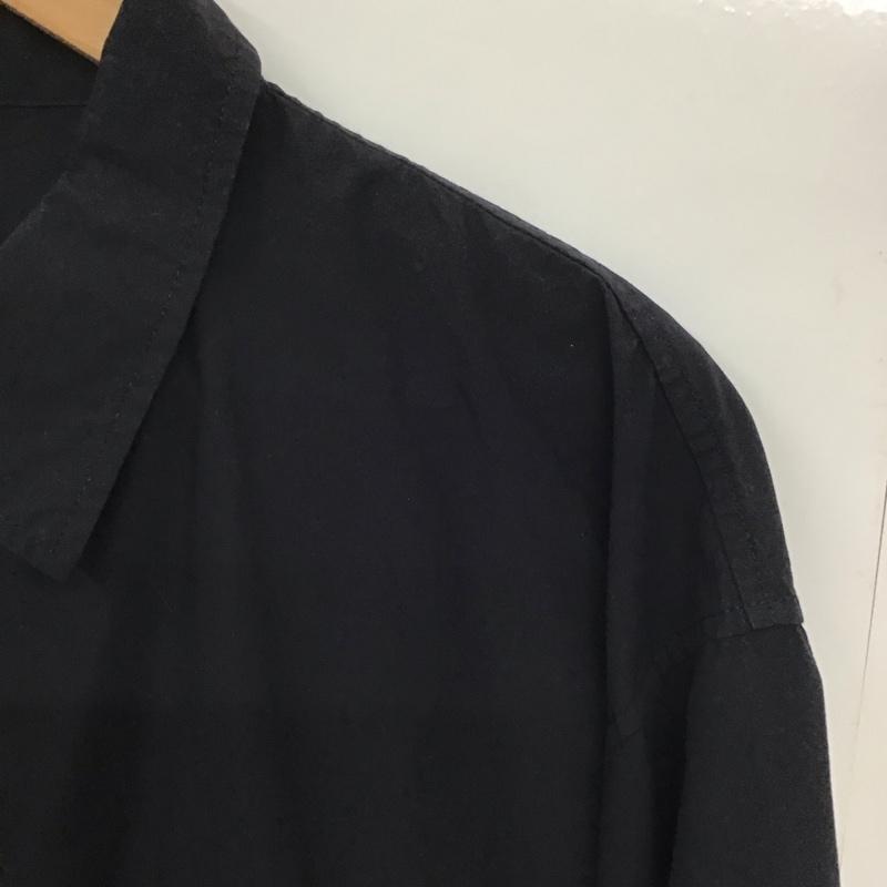 ニューバランス New Balance シャツ、ブラウス 長袖 長袖シャツ 無地シャツ カラーシャツ M 無地 紺 / ネイビー /  メンズ USED 古着 中古 10142977