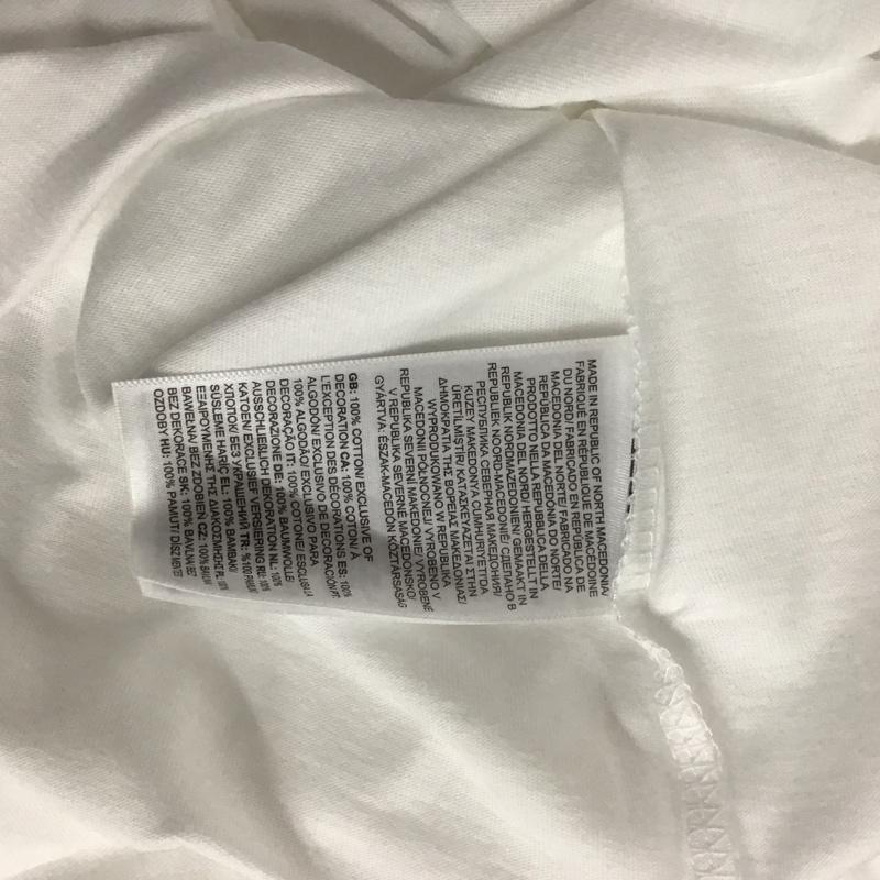 ザノースフェイス THE NORTH FACE Tシャツ 半袖 NF0A87NUFN41 L ロゴ、文字 X プリント 白 / ホワイト /  メンズ USED 古着 中古 10132504