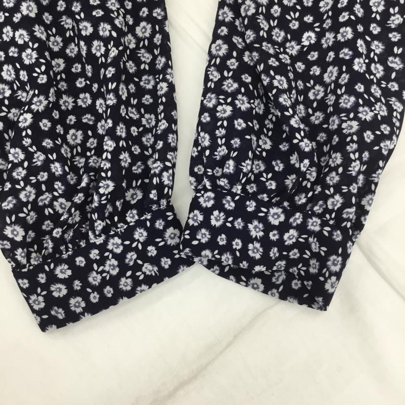 ユーズドクロージング used clothes ワンピース ひざ丈スカート kay me ケイミー M 花柄 紺 / ネイビー / X 白 / ホワイト /  レディース USED 古着 中古 10115039