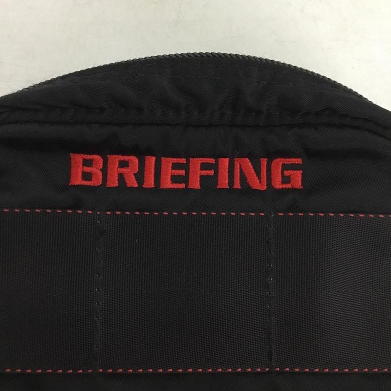 ブリーフィング BRIEFING ポーチ ポーチ 3WAY POUCH CS ショルダー ウエストポーチ ゴルフ ロゴ、文字 黒 / ブラック /  メンズ USED 古着 中古 10150583