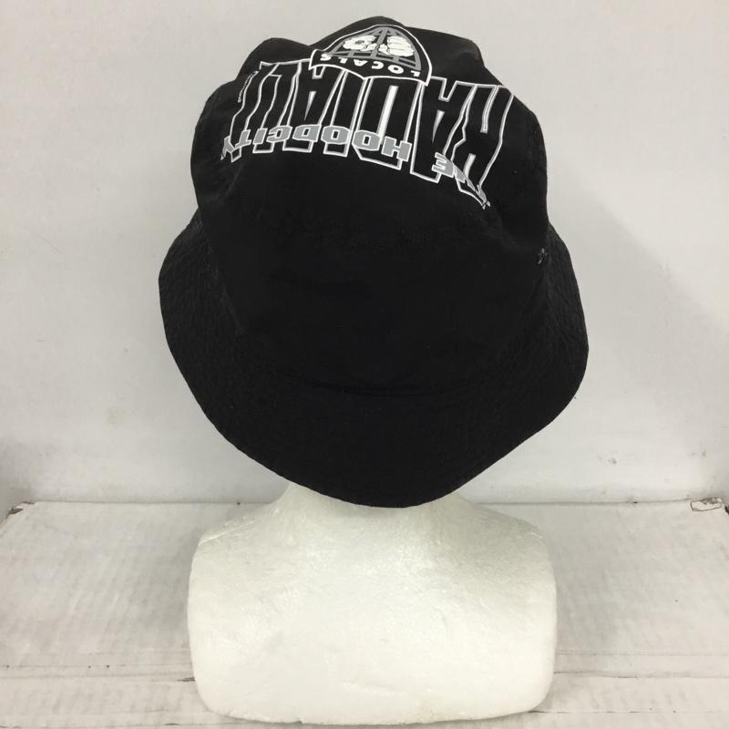 ラディアル RADIALL 帽子 ハット RAD-24SS-HAT006 HOOD CITY バケットハット ロゴ、文字 黒 / ブラック /  メンズ USED 古着 中古 10123468
