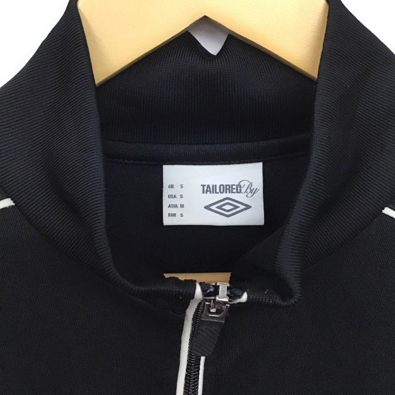 アンブロ UMBRO ジャケット、上着 ジャンパー、ブルゾン ジップアップジャケット アウター 古着 M ロゴ、文字 黒 / ブラック /  メンズ USED 古着 中古 10130658