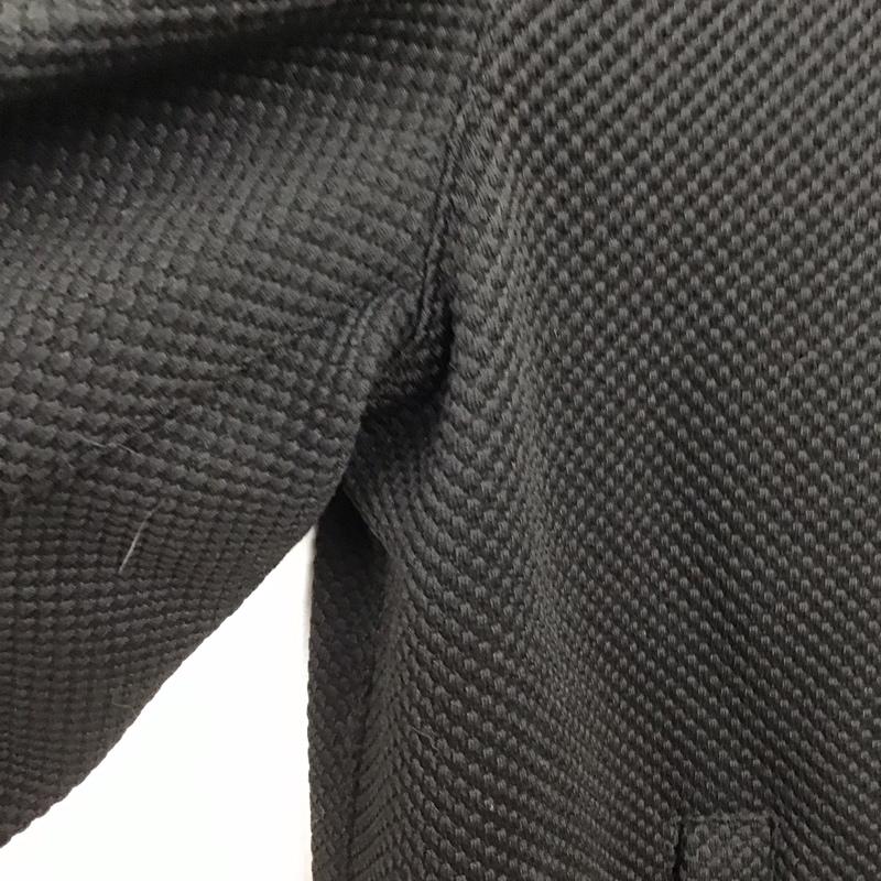 ザラ ZARA ジャケット、上着 ジャンパー、ブルゾン ジップアップジャケット ノーカラージャケット アウター M 無地 黒 / ブラック /  メンズ USED 古着 中古 10147859