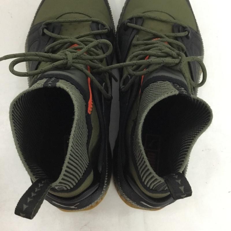 プーマ PUMA スニーカー スニーカー 36374703 TSUGI KORI 27cm 27.0cm ワンポイント カーキ / カーキ / X 黒 / ブラック /  メンズ USED 古着 中古 10139975