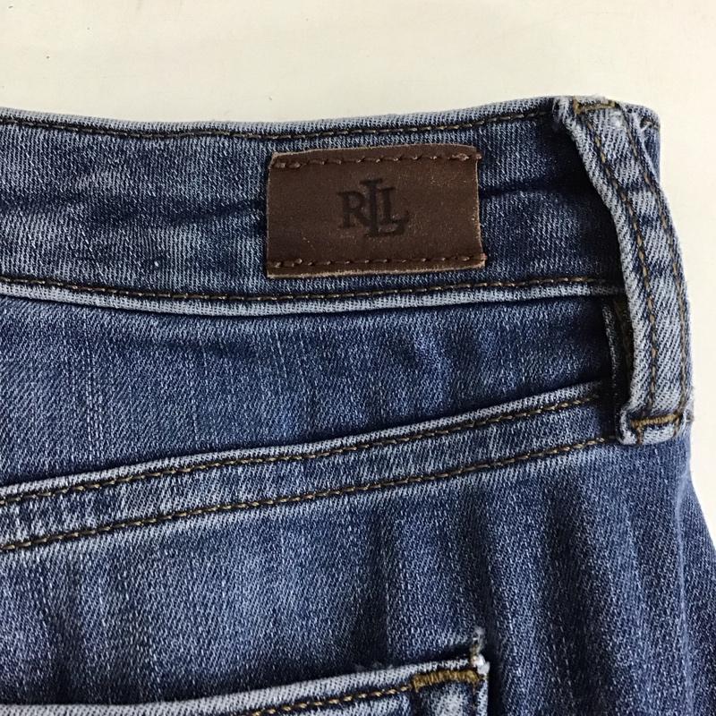 ラルフローレン RALPHLAUREN パンツ デニム、ジーンズ 2 無地 水色 / ライトブルー /  レディース USED 古着 中古 10129299