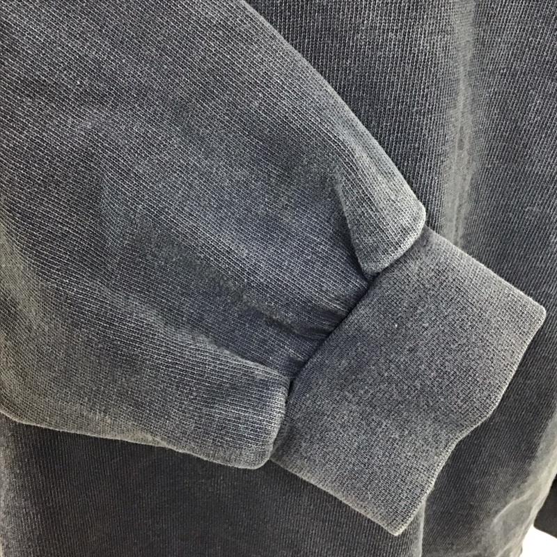 ノーティカ NAUTICA カットソー 長袖 221-1228 長袖カットソー フリークスストア A.H 後染め コラボ L ロゴ、文字 インディゴ / インディゴ /  メンズ USED 古着 中古 10118265