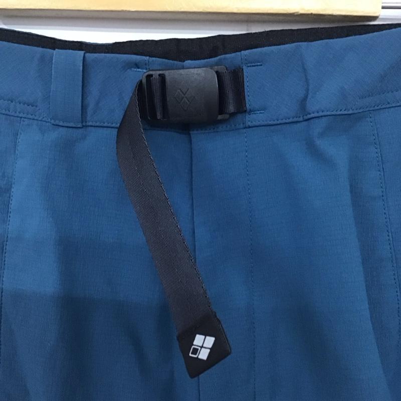 モンベル mont-bell パンツ ショートパンツ 1105672 サウスリムショーツ ハーフパンツ ショートパンツ M ロゴ、文字 青 / ブルー /  メンズ USED 古着 中古 10133520