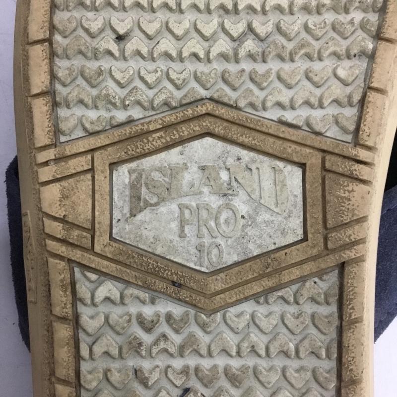アイランドスリッパ ISLAND SLIPPER サンダル サンダル スエード 10 無地 紺 / ネイビー /  メンズ USED 古着 中古 10149667