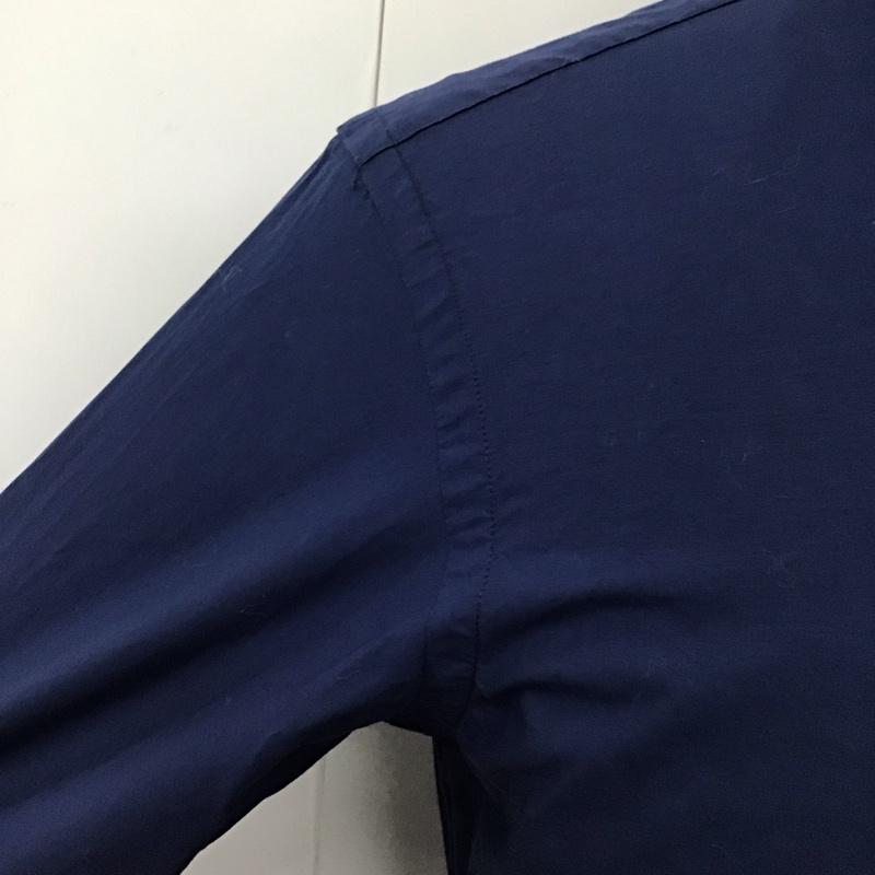 ラルフローレン RALPHLAUREN シャツ、ブラウス 長袖 710769409006 ボタンダウン XS ワンポイント 紺 / ネイビー /  メンズ USED 古着 中古 10119823