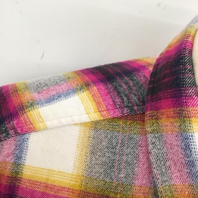シュプリーム Supreme ジャケット、上着 ジャンパー、ブルゾン 24ss ShadowPlaidFlannelZipUpShirt ジップアップジャケット チェックジャケット L チェック マルチカラー / マルチカラー /  メンズ USED 古着 中古 10115368