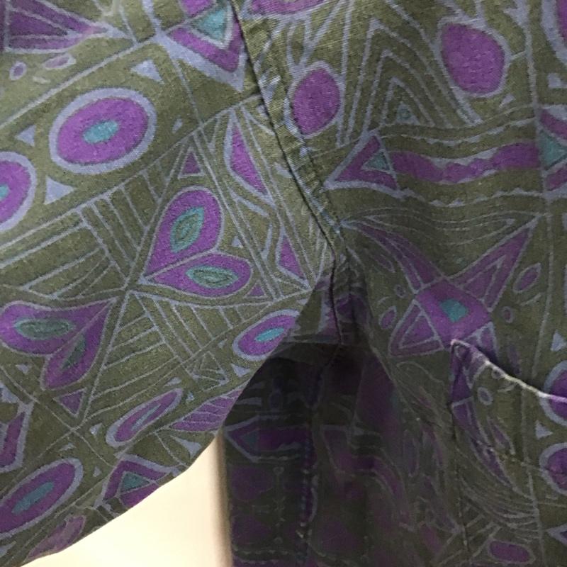 パタゴニア patagonia シャツ、ブラウス 長袖 長袖シャツ 総柄シャツ カラーシャツ ポケットシャツ L 総柄 マルチカラー / マルチカラー /  メンズ USED 古着 中古 10126256