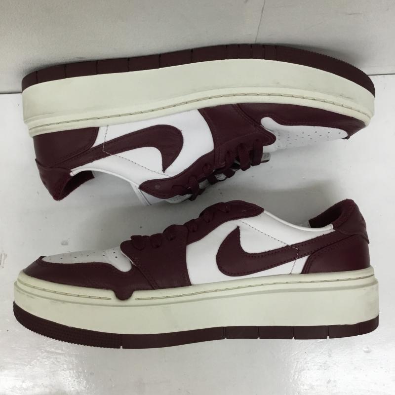 ナイキ NIKE スニーカー スニーカー DH7004-161 Women s Air Jordan 1 Elevate Low Dark Beetroot 28.5cm ロゴ、文字 白 / ホワイト / X ボルドー / ボルドー /  メンズ USED 古着 中古 10138522