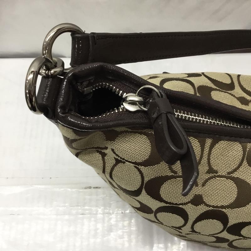 コーチ COACH トートバッグ トートバッグ F29941 シグネチャー 総柄 ベージュ / ベージュ / X ダークブラウン / ダークブラウン /  レディース USED 古着 中古 10120737