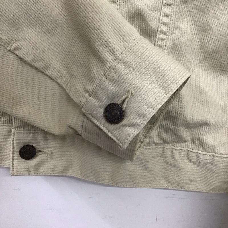 リーバイストラウスアンドコー Levi Strauss & co. ジャケット、上着 ジャケット、ブレザー コーデュロイジャケット カジュアルジャケット アウター 38 無地 アイボリー / アイボリー /  メンズ USED 古着 中古 10150363