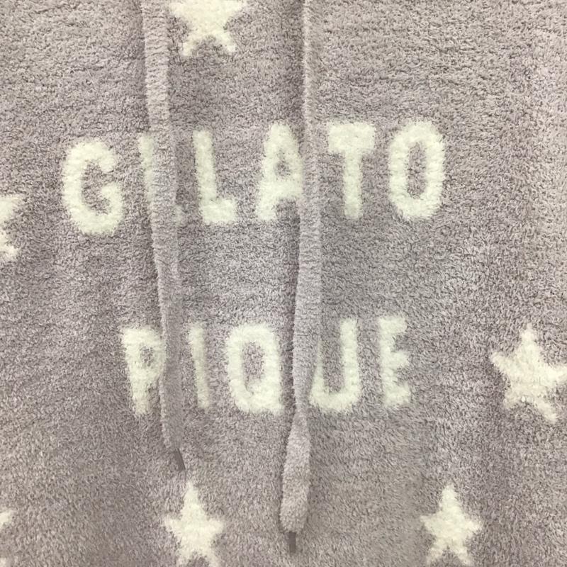 ジェラートピケ gelato pique ワンピース ロングスカート PWN0214077 スタージャガードドレス ONE SIZE ロゴ、文字 紫 / パープル /  レディース USED 古着 中古 10147918