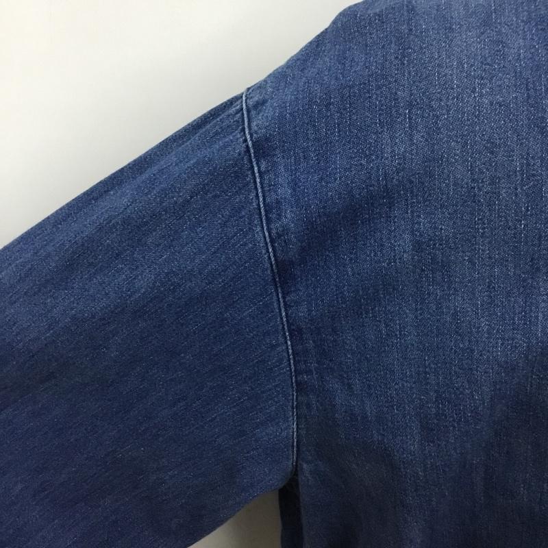 ポロバイラルフローレン Polo by RALPH LAUREN ジャケット、上着 ジャンパー、ブルゾン ジップアップジャケット ジャンパー デニムジャケット カジュアルジャケット アウター M ロゴ、文字 インディゴ / インディゴ /  メンズ USED 古着 中古 10110007