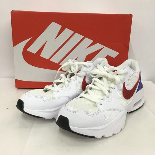 ナイキ NIKE スニーカー スニーカー CJ1670 100 AIR MAX FUSION 27.5cm 箱有 27.5cm ロゴ、文字 白 / ホワイト / X 青 / ブルー / X 赤 / レッド /  メンズ USED 古着 中古 10137992