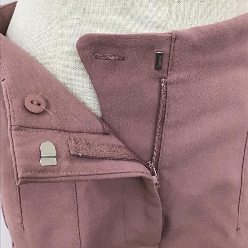 ザラ ZARA パンツ スラックス 7901 132 172 ハイウエストパンツ S 無地 桃 / ピンク /  レディース USED 古着 中古 10112621